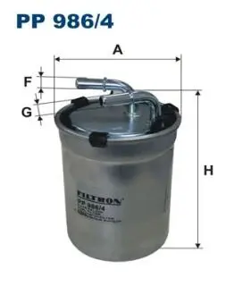 Паливний фільтр FILTRON PP9864