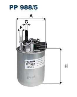 Фільтр палива FILTRON PP 988/5