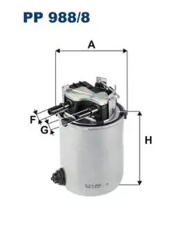 Автозапчасть FILTRON PP9888