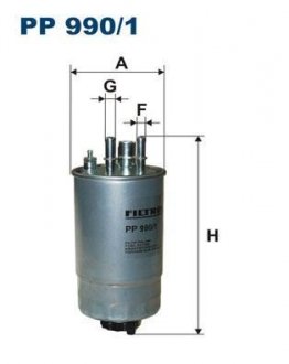 Фильтр топлива FILTRON PP9901 (фото 1)