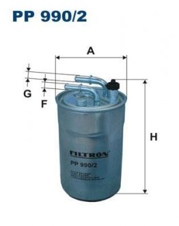 Фильтр топлива FILTRON PP9902 (фото 1)