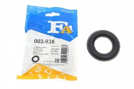 Резинка глушителя Mazda 626 1.6/2.0/Opel Kadett E 1.2 -90 (36x66) FA1 Fischer Automotive One (FA1) 003-935