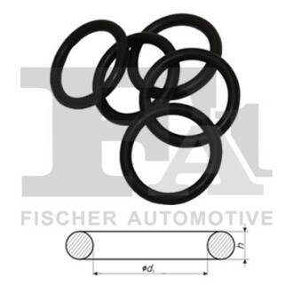 Кільце гумове Fischer Automotive One (FA1) 004.110.100