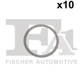 Podkіadka aluminium 22x27x1.5 woreczek 10 sztuk Fischer Automotive One (FA1) 067810010