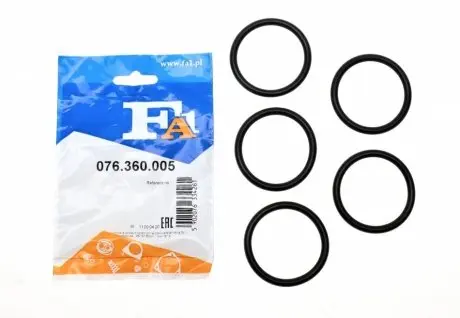 Кольцо уплотнительное Fischer Automotive One (FA1) 076360005