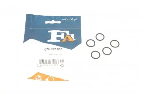 Уплотнительная прокладка турбины Audi A3/Q3/Skoda Octavia/VW Golf/Passat 06-18 (к-кт 5шт)) FA1 Fischer Automotive One (FA1) 076.392.005