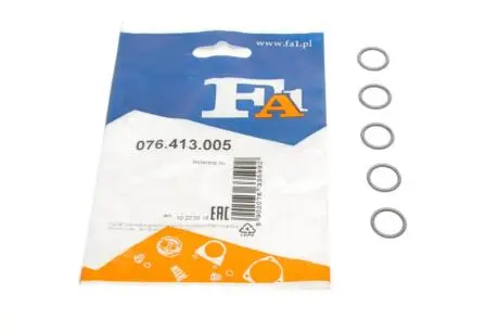 Прокладка радиатора масляного BMW 3 (E90/F30/F80)/5 (E60)/7 (E65/E66/E67) 96-15 N54/N55(к-кт 5шт)) FA1 Fischer Automotive One (FA1) 076.413.005