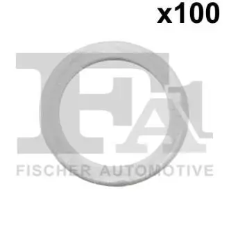 Прокладка пробки сливного масляного поддона Honda/Hyundai/Kia/Suzuki (14x20x2) Fischer Automotive One (FA1) 100672100 (фото 1)