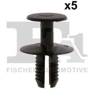 Кліпса кріплення облицювання (к-кт 5 шт) BMW/MB/Mitsubishi/Smart/Volvo 90- Fischer Automotive One (FA1) 10-20002.5