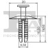 Заклепка розпірна (к-кт 5 шт) BMW Fischer Automotive One (FA1) 10-20006.5 (фото 2)