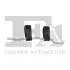 Кронштейн, система відведення ВГ (EPDM каучук) Fischer Automotive One (FA1) 103740 (фото 1)
