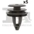 Кліпса кріплення обшивки дверей (к-кт 5 шт) BMW 3 (E46/E90)/5 (E60) 97-11 Fischer Automotive One (FA1) 10-40013.5 (фото 1)