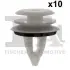 Кліпса кріплення обшивки (к-кт 10шт) BMW 3 (E90-E92)/5 (E60/F07)/7 (F01-F04)/X5 (E71/E72) 97- Fischer Automotive One (FA1) 10-40016.10 (фото 1)