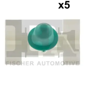Кліпса кріплення (к-т 5 шт) BMW 3 (E36/E46) 91-05 M40/M43/M44/M50/M52/M57/N42/N46 Fischer Automotive One (FA1) 10-40040.5