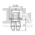 Кліпса кріплення обшивки Audi/Seat/Ford/VW Fischer Automotive One (FA1) 11200085 (фото 2)