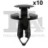 Кліпса кріплення обшивки (к-кт 10 шт) VW Golf V-VIII/Passat B6-B8 06-12 Fischer Automotive One (FA1) 11-20020.10 (фото 1)