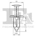 Кліпса кріплення обшивки (к-кт 5 шт) VW Golf V-VIII/Passat B6-B8 06-12 Fischer Automotive One (FA1) 11-20020.5 (фото 2)