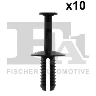 Кліпса кріплення обшивки (к-кт 10 шт) MB/VAG/BMW (чорна) Fischer Automotive One (FA1) 11-20021.10