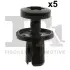 Кліпса кріплення (к-кт 5 шт) Audi/Citroen/Dacia/Ford/Opel/Peugeot/Renault/Toyota/VW Fischer Automotive One (FA1) 11-30002.5 (фото 1)