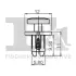 Кліпса кріплення (к-кт 5 шт) Audi/Citroen/Dacia/Ford/Opel/Peugeot/Renault/Toyota/VW Fischer Automotive One (FA1) 11-30002.5 (фото 2)