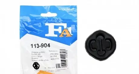 Резинка глушителя Lada Samara 86-96/Audi 100/200/80 -90 FA1 Fischer Automotive One (FA1) 113-904