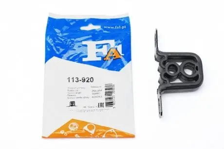 Кронштейн крепления глушителя Audi 80 1.6-2.0 TDI 91-96 FA1 Fischer Automotive One (FA1) 113-920