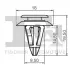 Кліпса кріплення решітки радіатора (к-кт 5 шт) Audi A6 94-97 Fischer Automotive One (FA1) 11-40012.5 (фото 2)