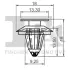 Кліпса кріплення обшивки MB A-class (W176) 12- Fischer Automotive One (FA1) 11-40044.10 (фото 2)