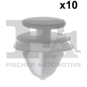 Кліпса кріплення обшивки (к-кт 10шт) Audi/Citroen/Peugeot/Renault/Skoda/VW/Volvo Fischer Automotive One (FA1) 11-40045.10