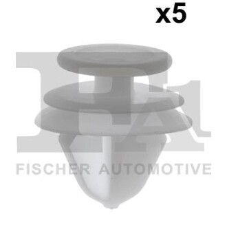 Кліпса кріплення обшивки (к-кт 5шт) Audi/Citroen/Peugeot/Renault/Skoda/VW/Volvo Fischer Automotive One (FA1) 11-40045.5