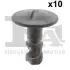 Болт захисту кришки двигуна (к-кт 10шт) VW Passat 96-05 Fischer Automotive One (FA1) 11-40094.10 (фото 1)