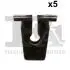 Кліпса (пістон) кріплення обшивки капоту (к-кт 5 шт) VW Caddy 95- Fischer Automotive One (FA1) 11-60005.5 (фото 1)