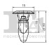 Кліпса (пістон) кріплення обшивки капоту (к-кт 5 шт) VW Passat 96-05 Fischer Automotive One (FA1) 11-60006.5 (фото 2)