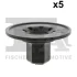 Кліпса кріплення обшивки (к-кт 5шт) VW Passat 06-11 Fischer Automotive One (FA1) 11-70012.5 (фото 1)