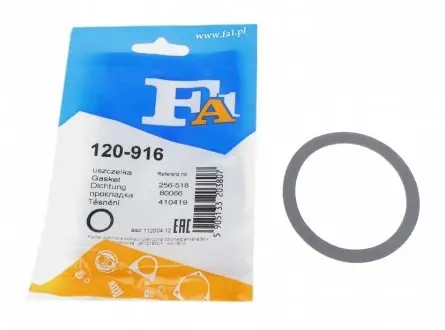 Прокладка выхлопной трубы Opel Astra/Vectra 1.7/1.9 CDTI 94- (57.5x70) (кольцо)) FA1 Fischer Automotive One (FA1) 120-916
