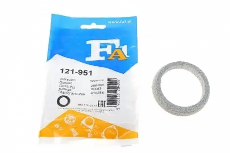 Прокладка выхлопной трубы Opel Astra F/Vectra A/B 88-02 (50.5x66.5x13) (кольцо)) FA1 Fischer Automotive One (FA1) 121-951