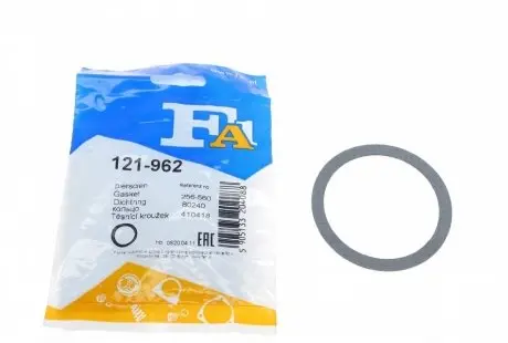 Прокладка выхлопной трубы Opel Astra G/Zafira A 2.0/2.2 DTI 98-05 (62.5x76x1.5) (кольцо)) FA1 Fischer Automotive One (FA1) 121-962