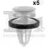 Кліпса кріплення обшивки дверей (к-кт 5 шт) Ford Focus/Mondeo 12- Fischer Automotive One (FA1) 13-10014.5 (фото 1)