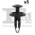 Кліпса кріплення (пістон) (к-кт 5шт) Ford Transit/Connect/Mondeo 02- Fischer Automotive One (FA1) 13-30003.5 (фото 1)