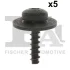 Гвинт саморізний (к-кт 5шт) Ford Transit Connect 15- Fischer Automotive One (FA1) 13-70003.5 (фото 1)
