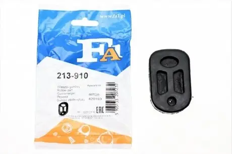 Резинка глушителя Citroen Berlingo/Peugeot Partner 2.0 HDi 96-11 FA1 Fischer Automotive One (FA1) 213-910