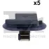Кліпса кріплення (к-кт 5 шт) Citroen Jumpy 16-/Renault Megane 09- Fischer Automotive One (FA1) 21-40010.5 (фото 1)