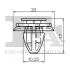 Фото 2 - кліпса кріплення обшивки (к-кт 10 шт) Citroen Jumper/Peugeot Boxer/Fiat Ducato 01-06 Fischer Automotive One (FA1) 21-40012.10 Кліпса кріплення обшивки (к-кт 10 шт) Citroen Jumper/Peugeot Boxer/Fiat Ducato 01-06 Fischer Automotive One (FA1) 21-40012.10 (фото 2)