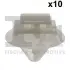 Кліпса кріплення обшивки (к-кт 10шт) Citroen/Renault/Peugeot/Alfa Romeo Fischer Automotive One (FA1) 21-40021.10 (фото 1)