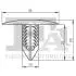 Клипса крепления подкрыльника Renault Trafic 01- (1шт) Fischer Automotive One (FA1) 22-10004.10 (фото 2)