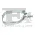 Хомут глушителя CITROEN C2/C3/1007 1,4HDI (OPASKA) Fischer Automotive One (FA1) 234952 (фото 1)