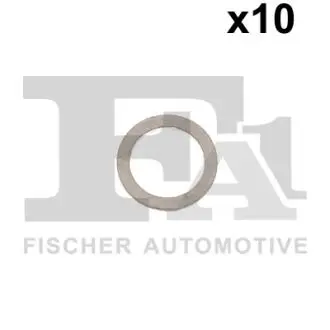 Podkіadka aluminium 12x17x1.5 woreczek 10 sztuk Fischer Automotive One (FA1) 310980010