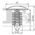 Кліпса кріплення обшивки/молдингів (к-кт 5шт) Fiat Ducato 94- Fischer Automotive One (FA1) 33-10018.5 (фото 2)