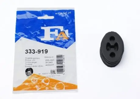 Резинка глушителя Citroen Nemo/Fiat Fiorino/Peugeot Bipper 1.3/1.4 HDi 07- FA1 Fischer Automotive One (FA1) 333-919
