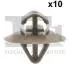 Кліпса кріплення обшивки (к-кт 10шт) Renault Master 97-10/Iveco Daily 06-14 Fischer Automotive One (FA1) 33-40014.10 (фото 1)